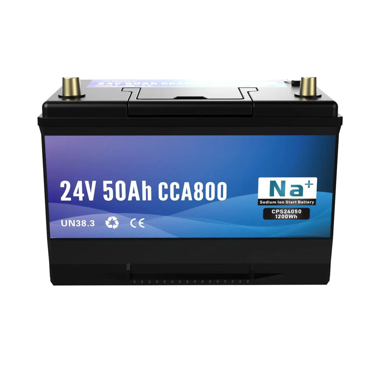 24V 50Ah Sodium-Ion Battery for Trucks & Forklifts - 800CCA