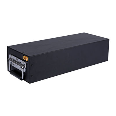 کیفیت 46.8V 37.5Ah ربات صنعتی بسته باتری لیتیومی RS485 Communication Max 52A تخلیه ساختار پایدار با جریان خروجی بالا AGV ربات برق باتری کارخانه
