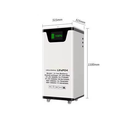 کیفیت کارخانه مستقیم YF51400LP-HES-FM 20.48kWh باتری ذخیره لیتیوم 51.2V 400Ah 6000 چرخه سازگار با اکثر اینورترهای خورشیدی OEM ODM کارخانه