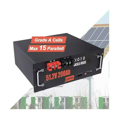 نوع LiFePo4 باطری 51.2V 200Ah باتری قابل شارژ IP55