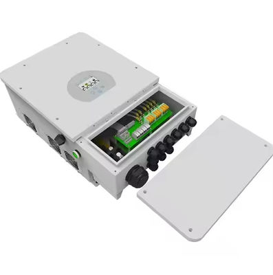 آلمان سهام Deye 10kw سه فاز SUN-10K -SG04LP3-EU اینورتر هیبریدی با باتری Deye 10kw زوج AC برای بازسازی سیستم خورشیدی موجود