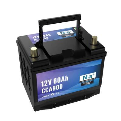 کیفیت باتری استارت سدیم یونی 12 ولت 60 آمپر ساعت 900CCA بلوتوث جایگزین لیتیومی با دمای فوق العاده پایین برای سیستم های استارت-استاپ کامیون، دریایی و خودرو کارخانه