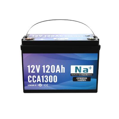 کیفیت باتری یون سدیم 12 ولت 120 آمپر 1300CCA بلوتوث باتری لیتیوم ظرفیت بزرگ برای کامیون های سنگین کارخانه