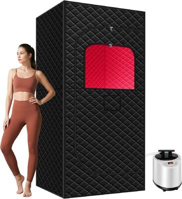 کیفیت فابریکه مستقیم سونا مادون قرمز قابل حمل OEM ODM سفارشی سونا با نور RGB 5 دقیقه تنظیم کارخانه
