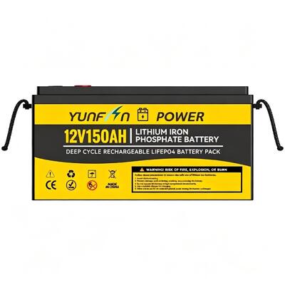 کیفیت فابریک مستقیم 12.8V 150Ah LiFePO4 باتری عمده فروش OEM ODM BMS داخلی برای ذخیره سازی خورشیدی RV نیروی پشتیبان UPS دریایی کارخانه