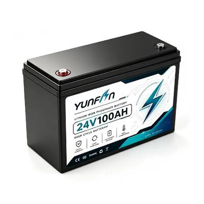کیفیت YF24V100Ah-LAS 25.6V 100Ah LiFePO4 Battery 2560Wh IP55 ABS+PC Shell Drop-in جایگزین برای UPS سرب اسید 24 ولت باتری ذخیره سازی خورشیدی خارج از شبکه کارخانه