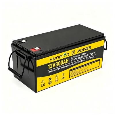کیفیت کارخانه یونفان مستقیم 12.8V 300Ah باتری لیتیوم فوسفات آهن 5000 چرخه خارج از شبکه خورشیدی UPS پشتیبان قدرت باتری OEM ODM کارخانه