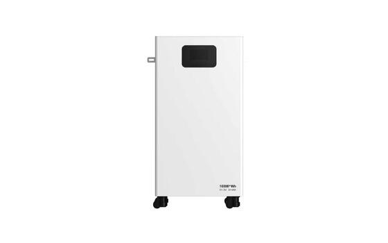 کیفیت Vertical Indoor Floor Mount 16kWh Lithium Iron Phosphate Battery 51.2V 314Ah Deep Cycle LiFePO4 Battery Pack With Smart BMS CAN RS485 For Home Backup Off Grid Solar Residential Energy Storage System کارخانه