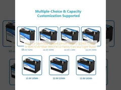 اتومبیل شروع توقف Lifepo4 باتری لیتیوم D2360LT2 ساخته شده در BMS 12.8V 60ah 900CCA برای اتومبیل های خانوادگی و کامیون های سبک