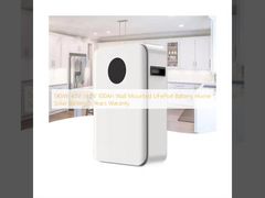 5KWh 48V 51.2V 100Ah باتری دیواری LiFePo4 خانه باتری خورشیدی 5 سال گارانتی