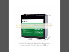 باتری خورشیدی لیتیوم یون 12 ولت 40 آمپر پشتیبان RV گلف کارت Lifepo4 باتری شارژ